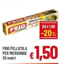 A&O Frio pellicola per microonde 20 metri offerta