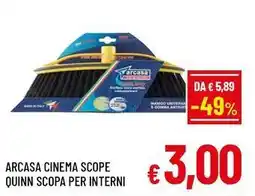 A&O Arcasa cinema scope quinn scopa per interni offerta