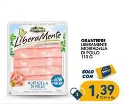 SeBón Supermercati Granterre liberamente mortadella di pollo offerta