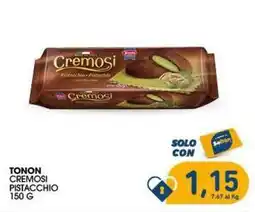 SeBón Supermercati Tonon cremosi pistacchio offerta