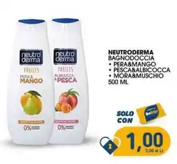 SeBón Supermercati Neutroderma bagnodoccia offerta