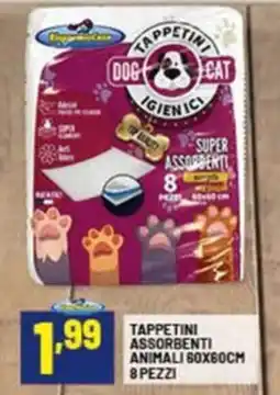 Risparmio Casa Tappetini assorbenti animali offerta