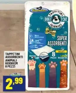 Risparmio Casa Tappetini assorbenti animali offerta