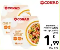 Spazio Conad Primi piatti pronti CONAD offerta