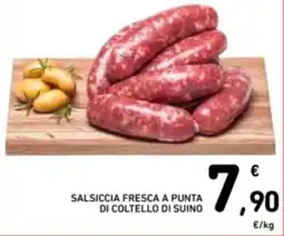 Spazio Conad Salsiccia fresca a punta di coltello di suino offerta