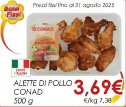 Spazio Conad Alette di pollo CONAD offerta