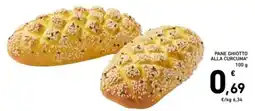 Spazio Conad Pane ghiotto alla curcuma offerta