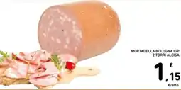 Spazio Conad Mortadella bologna igp 2 torri ALCISA offerta