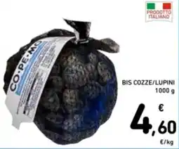 Spazio Conad Bis cozze/lupini offerta