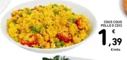 Spazio Conad Cous cous pollo e ceci offerta