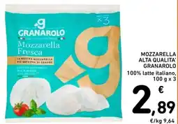 Spazio Conad Mozzarella alta qualita' GRANAROLO offerta