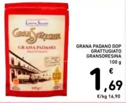 Spazio Conad Grana padano dop grattugiato GRANSORESINA offerta