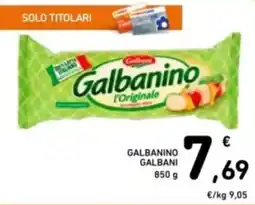 Spazio Conad Galbanino GALBANI offerta