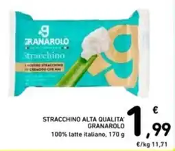 Spazio Conad Stracchino alta qualita' GRANAROLO offerta