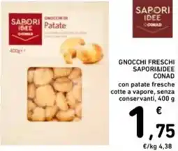 Spazio Conad Gnocchi freschi SAPORI&IDEE CONAD offerta