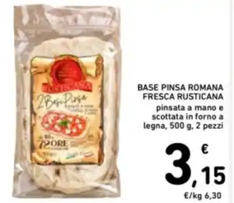 Spazio Conad Base pinsa romana fresca RUSTICANA offerta