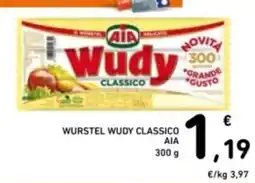 Spazio Conad Wurstel wudy classico AIA offerta