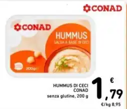 Spazio Conad Hummus di ceci CONAD offerta