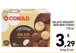 Spazio Conad Gelato dessert bon bon CONAD offerta