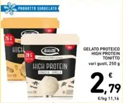 Spazio Conad Gelato proteico high protein TONITTO offerta