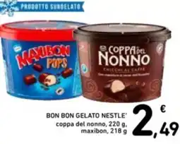 Spazio Conad Bon bon gelato NESTLE offerta