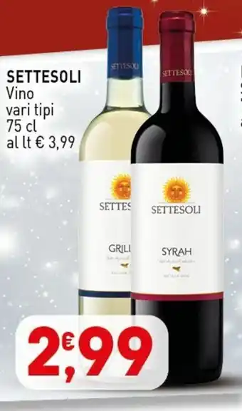 Marotta Settesoli Vino 75cl offerta
