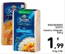 Spazio Conad Riso basmati SCOTTI offerta