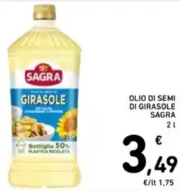 Spazio Conad Olio di semi di girasole SAGRA offerta