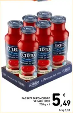 Spazio Conad Passata di pomodoro verace CIRIO offerta
