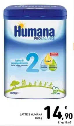Spazio Conad Latte 2 HUMANA offerta