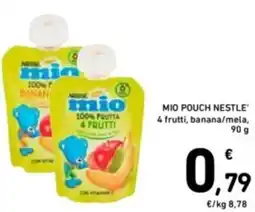 Spazio Conad Mio pouch NESTLE offerta