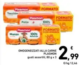 Spazio Conad Omogeneizzati alla carne PLASMON offerta