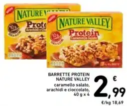 Spazio Conad Barrette protein NATURE VALLEY offerta