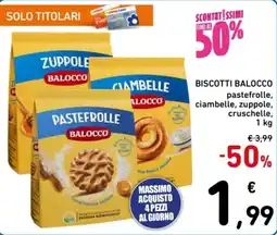 Spazio Conad Biscotti BALOCCO offerta