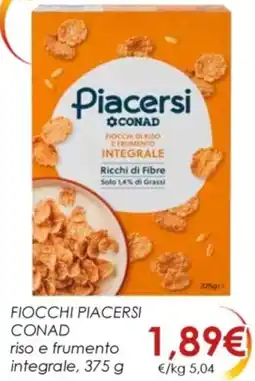 Spazio Conad Fiocchi piacersi CONAD offerta