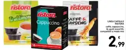 Spazio Conad Linea capsule RISTORA caffè offerta