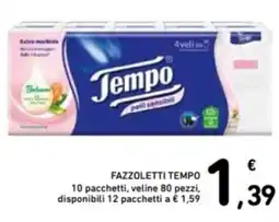 Spazio Conad Fazzoletti TEMPO offerta