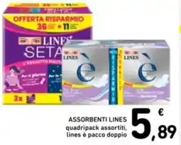 Spazio Conad Assorbenti LINES offerta