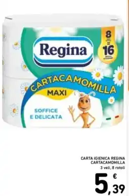 Spazio Conad Carta igienica regina cartacamomilla offerta