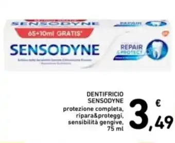 Spazio Conad Dentifricio SENSODYNE offerta
