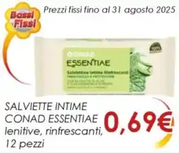 Spazio Conad Salviette intime CONAD ESSENTIAE offerta