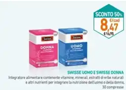 Spazio Conad Swisse uomo e swisse donna Integratore alimentare offerta
