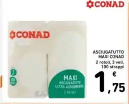 Spazio Conad Asciugatutto maxi CONAD offerta