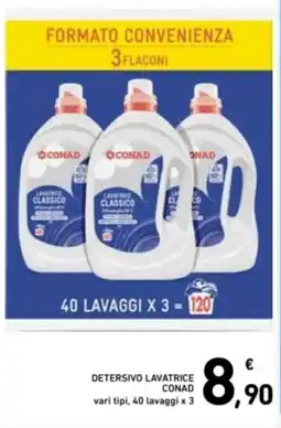 Spazio Conad Detersivo lavatrice CONAD offerta