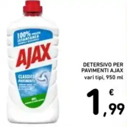 Spazio Conad Detersivo per pavimenti AJAX offerta