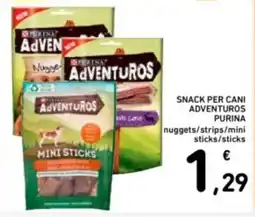 Spazio Conad Snack per cani adventuros PURINA offerta