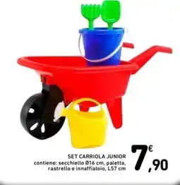 Spazio Conad Set carriola junior offerta