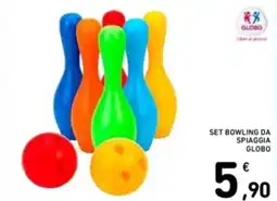 Spazio Conad Set bowling da spiaggia GLOBO offerta