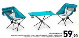 Spazio Conad Set da campeggio offerta