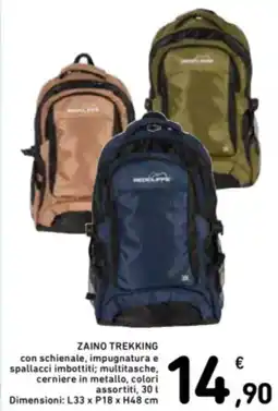 Spazio Conad Zaino TREKKING offerta